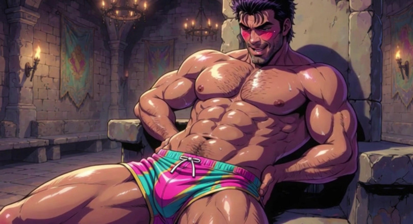 Erotic Man: Godaan istana lelaki Ai berotot
