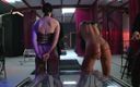 Absolute BDSM films - The original: Humilhada escrava sexy rabuda vermelha chicoteando, ajoelhando-se