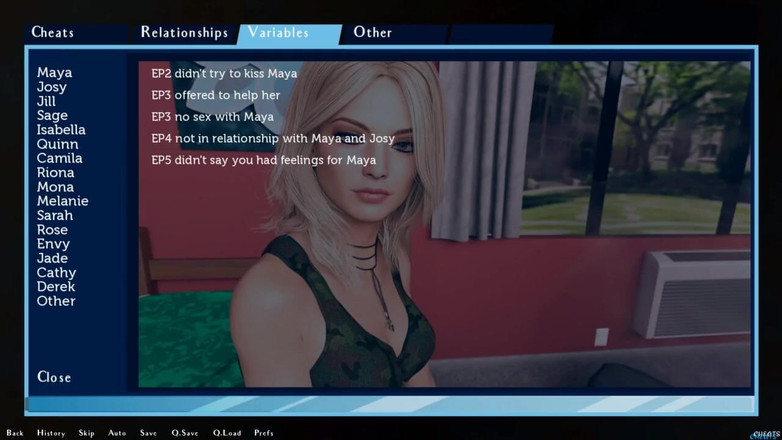 LoveSkySan69Real: Cewek sange ini lagi asik muasin memeknya 0.6.0 bagian 137 josy dan...