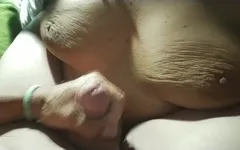 My Mohican likes to fill my tits with cum