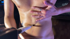 Navel fans: Drilled by a Fuck Machine