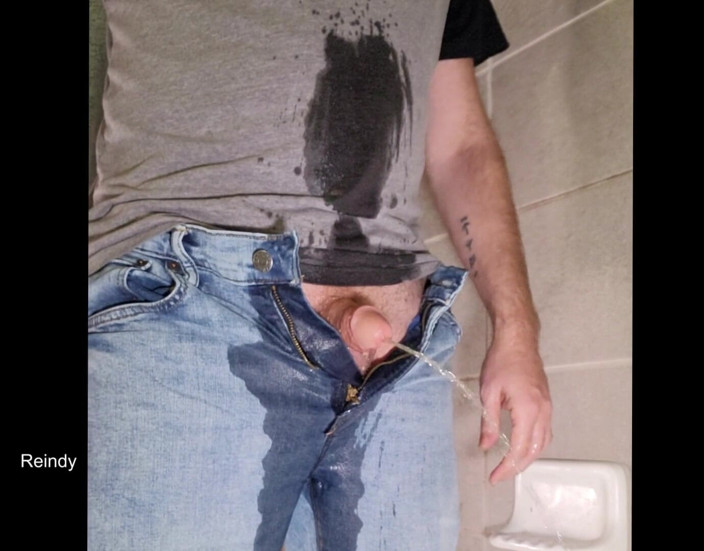 Reindy Andy: Meine Jeans Benetzen, Mit Meiner Pisse Spielen Und Hart Kommen.