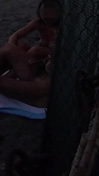 Flashing My Cock in Front of My Stepdaughter in a Public Beach and She Helps Me Cumshot in Front of Everyone #2 - Real Sex Risky