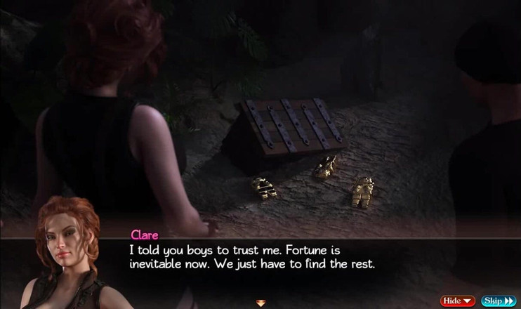 Dirty GamesXxX: Treasure of Nadia: Romantisk massage och fitta slickar ep.86