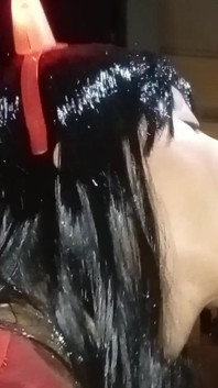 Caliente Diablita en kijkgat