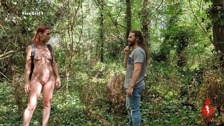 Firegirl80: Billy Shag Naturist Girl in the Forest