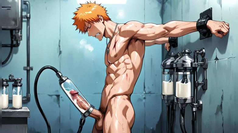 AI gay porn: Spermă homosexuală cu pulă mare