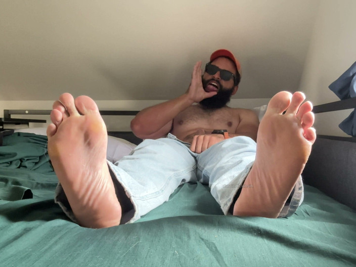 mascbeef95: Musky Working Man Foot Soles
