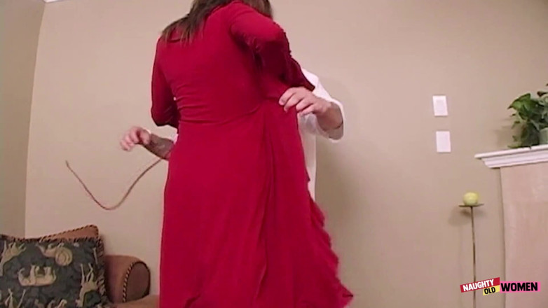 Naughty old women: Experienced MILF Wears Lingerie While Banging the Stud and Making...