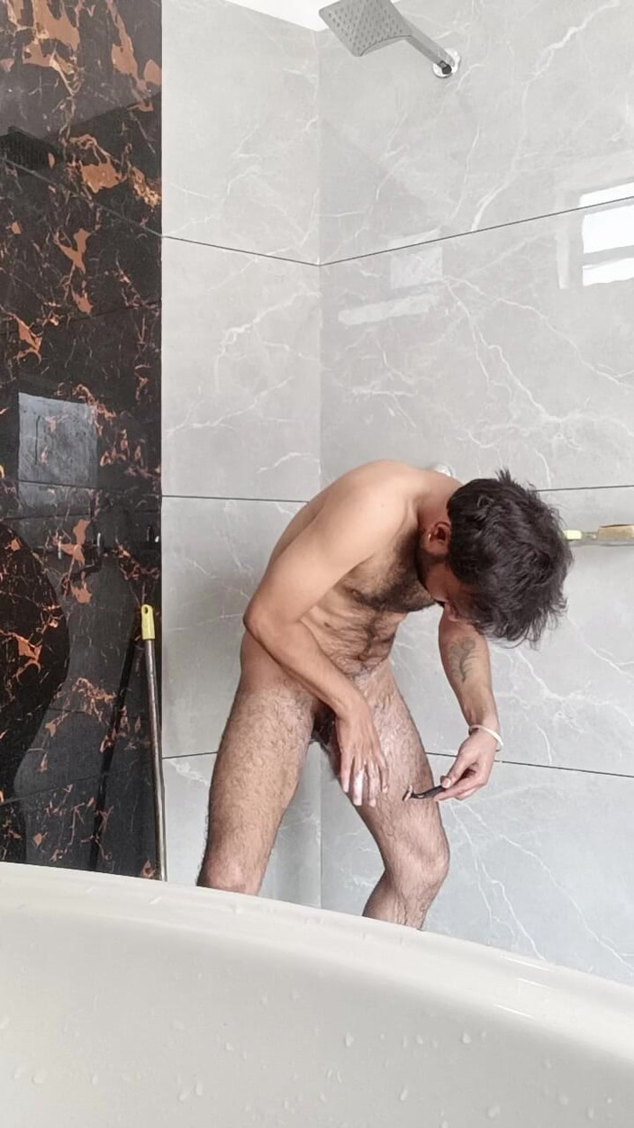 Rajasthani-old-lover: Un uomo caldo indiano si gode la masturbazione con gli...