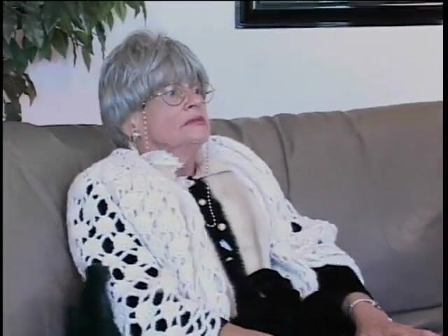 Meet my Pussy: Grandma rides dude's cock cowgirl-style then bends to get fucked...