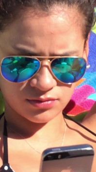 Brunette Students in Bikinis Have Lesbo Love