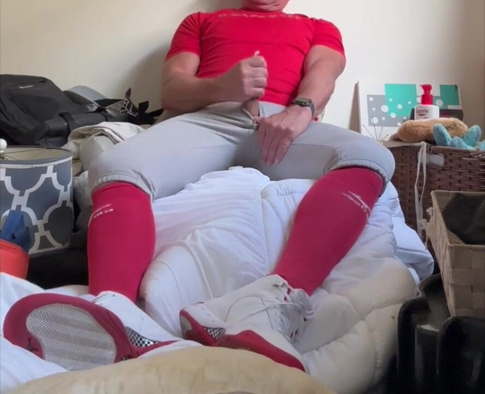 JockDad87: Alpha Baseball Playerjockdad87 jest na to znowu strzelanie jego Jock...
