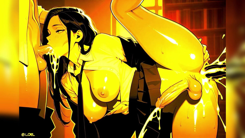 Shemale AI Porn: Transsexual fodendo o cu