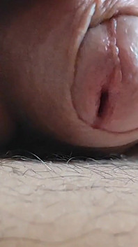 Small Electric Shocks to the Penis with the Usb Cable for Stimulation.
