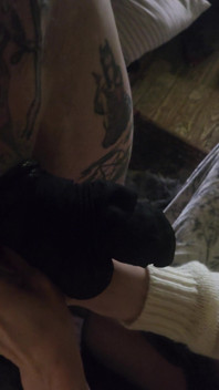 Goode Girl Nylonplay with Hubby's Cock and Balls