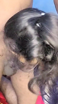Desi Bhabhi's Boyfriend Cums for the First Time in Hindi Audio
