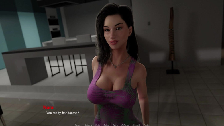 3D Cartoon Porn: Away from home 35 - seks threesome bareng liam, eva dan sophia