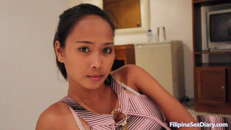 Sex Diary: Asian sex diary dripping thick creampie fuck with sexy Pinay