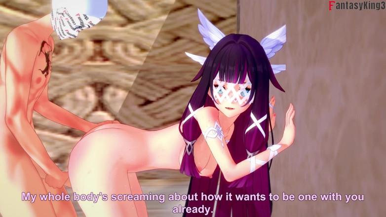 Fantasy king: Columbina Blowjob - Genshin Impact