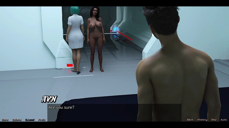 AVN Teller: Stranded in Space - quente peituda ébano milf brinca com sua buceta...