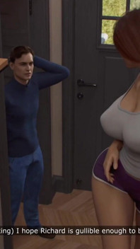 Family Threesome: Stepmom & Stepsister