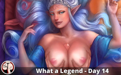 Borzoa: Wal - 14 - Veřejné hluboké kouření, hubená princezna s obrovskými prsy dává...