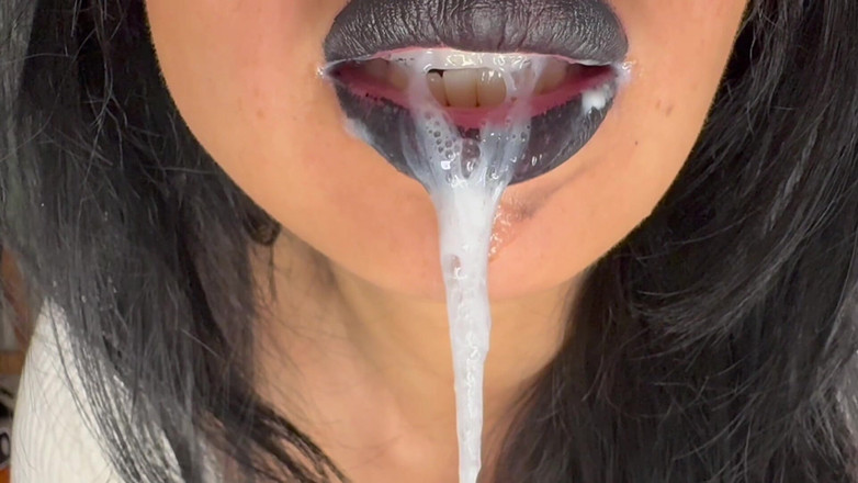 Asmr_mouth: Sperma ta ar putea arăta așa pe limba mea