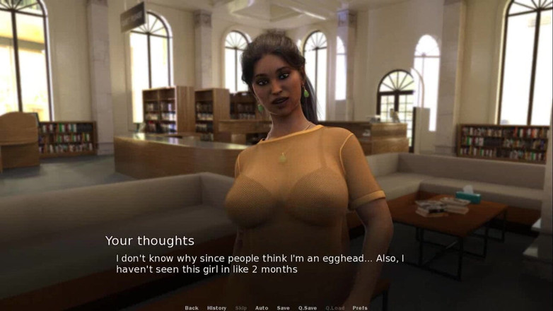 Dirty GamesXxX: Связанная студенткой: библиотекарь-милфа с массивными сиськами - эпизод 3