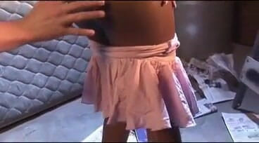 CBD Media Interracial: Naughty busty ebony teen seduces a married white nerdy guy...