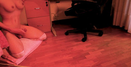 Samantha sissy: Record di sborrata di 80 cm