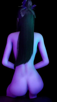댄서 프레임 속도 유혹 - 3D 애니메이션 헨타이