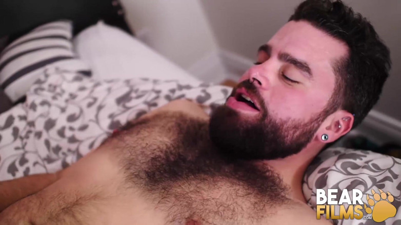 Bear Films: BEARFILMS - Hairy bear John Lock Raw rides Tony Rivers dick