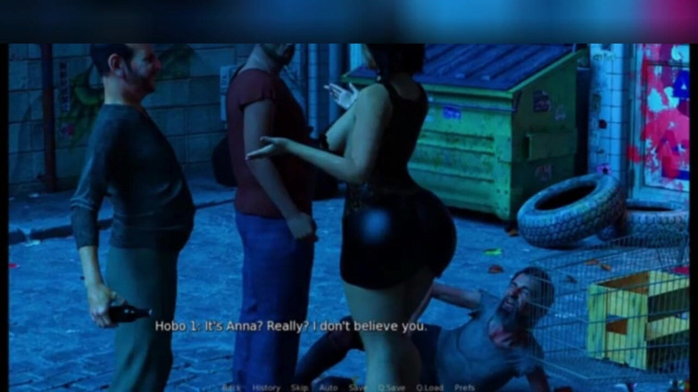 3DXXXTEEN2 Cartoon: Hot girl Anna loves to fuck. 3D porn cartoon sex