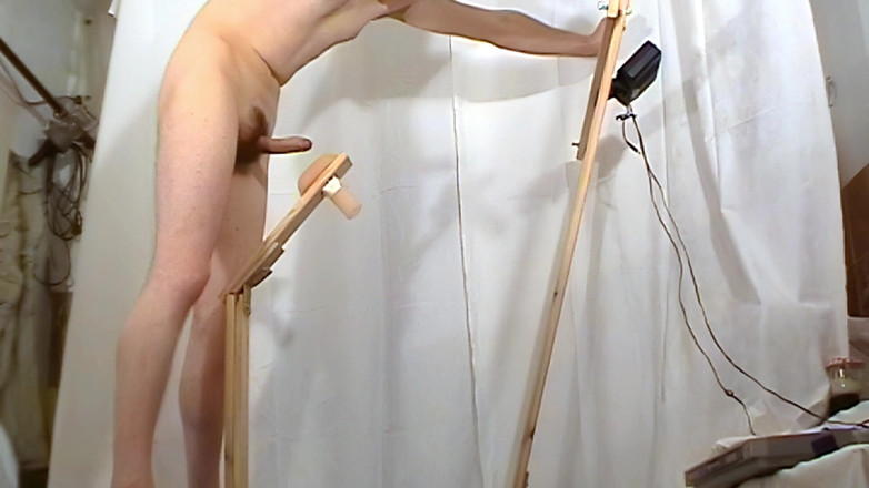 Mark Hannes: Fleshlight Tabel Stand Fuck 1