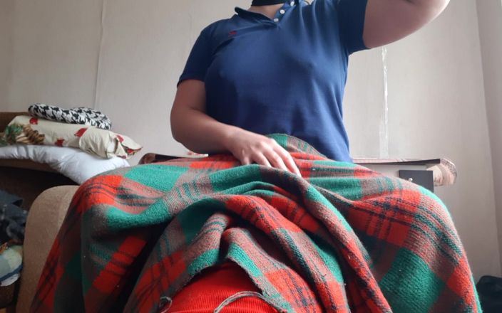 Lesbian-illusion: My Shy Stepsister Licks My Pussy Under the Blanket