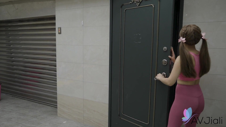 AV Jiali: Sexy Chinees meisje Lucy heeft een privébank om haar te...