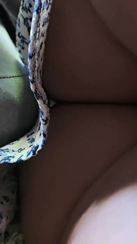 Omg!!! Almost Seen by Subway Passengers When Stranger Cums Hard Inside Her Panties