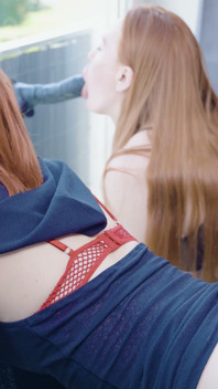 Two Hot Sluts Have a BBC in Their Ass and Their Mouths Full of Cum!