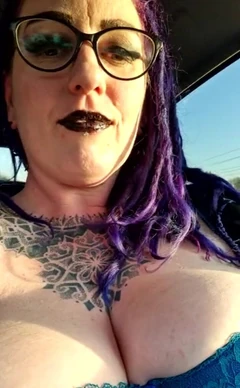 On the road being rude