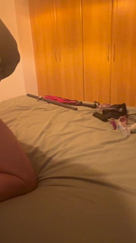 Femdom Wife Pegging Husband in a Straightjacket
