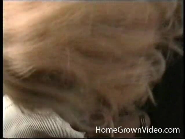 Homegrown Wives: Older blonde Sandy McNeil sucks a mean cock so good