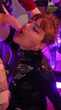 The Sissy Latex Fuckdoll Oral and Anal by Mistress