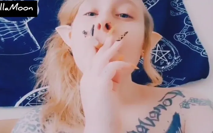 Estrella Steam: Elf Smoking a Cigarette