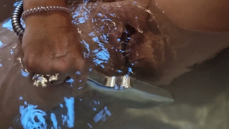 Crazy Girl: Mature Wife Masturbates in the Bathtub and Then Lets Her...