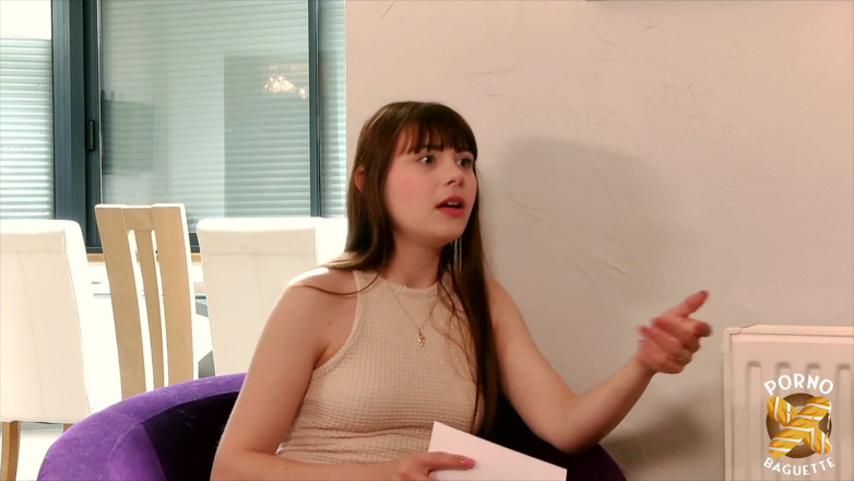 Porno Baguette: Sophia, hezká brunetka, je ošukaná velkým čůrákem
