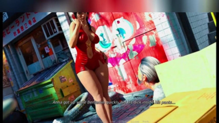3DXXXTEEN2 Cartoon: Anna takes off her stepsister's big bush. 3D porn cartoon sex