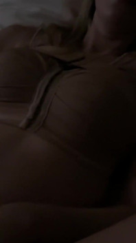 Filmed on Camera How the Stepmother Strokes Her Tight Pussy