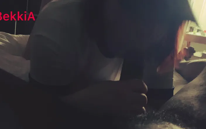 Bekki A: Swallowing entire load Wouldn’t stop sucking