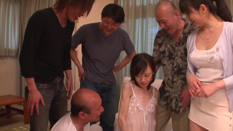 JAPAN IN LOVE: Sexy Asian Girls Scene-1 orgy with a Very Skinny Japanese...